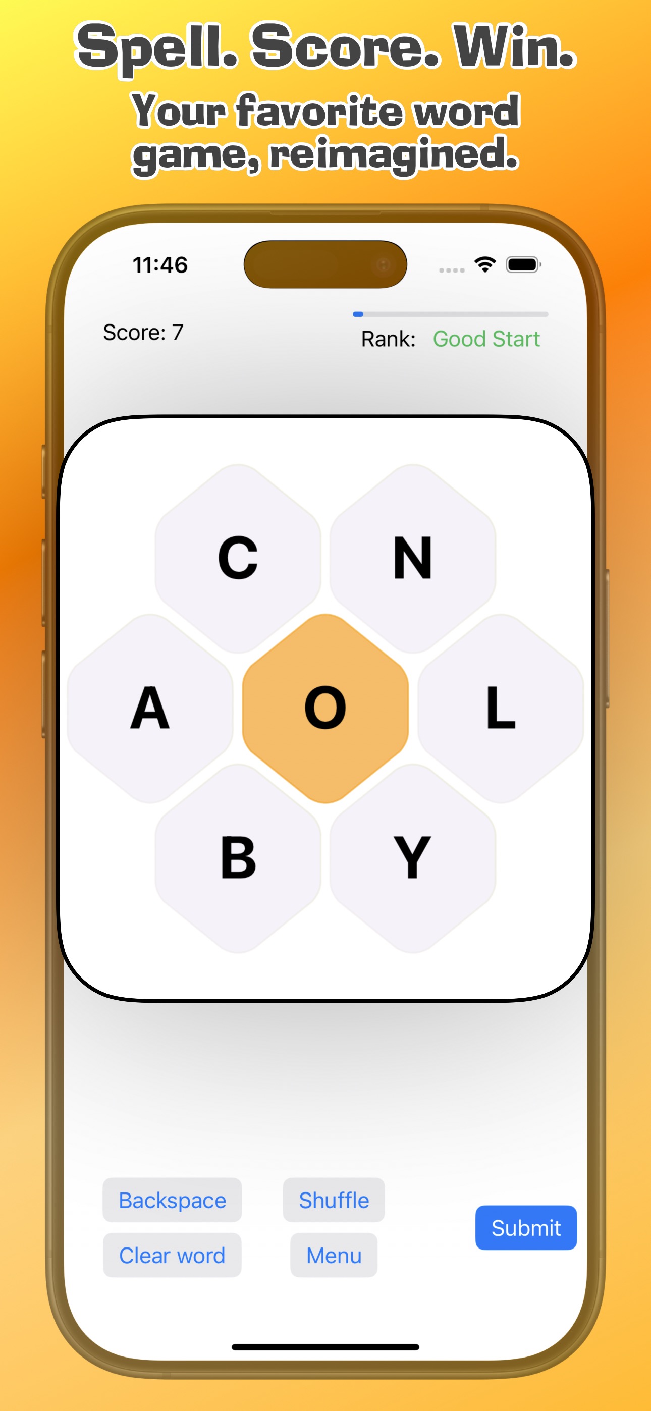 SpellingHive Gameplay Screenshot 1